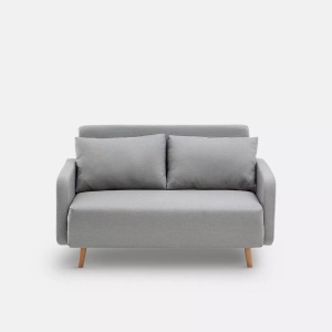 LA REDOUTE INTERIEURS, 2er-Sofa COSICO mit Schlaffunktion, La Redoute Intérieurs - 2-Sitzer-Schlafsofa Cosico, 2P, Taubengrau