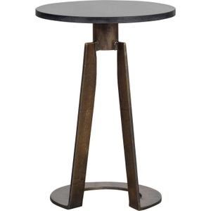 mutoni living, Beistelltisch Mato mit Marmorplatte, Beistelltisch Mato mit Marmorplatte