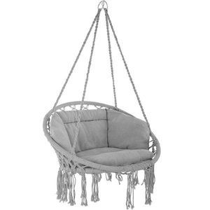 TecTake, Hängesessel Grazia Hängesessel Grazia, Tectake - Hängesessel Grazia, 1P, Grau
