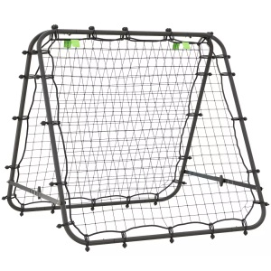 HOMCOM, HOMCOM - Fußball Rebounder, One Size