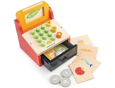 tender leaf toys, Tender Leaf Toys Kaufladen-Zubehör LADENKASSE mit Geld 20-teilig, Kaufladen-Zubehör LADENKASSE mit Geld 20-teilig