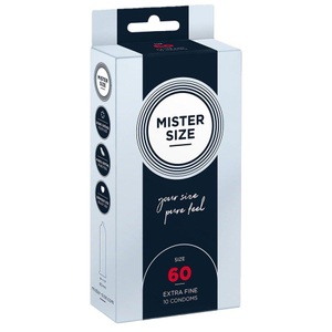 Mister Size, Mister Size 60 (10er Pack), MISTER SIZE 60 Kondom (10 Stk)