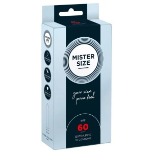 Mister Size, Mister Size 60 (10er Pack), MISTER SIZE 60 Kondom (10 Stk)