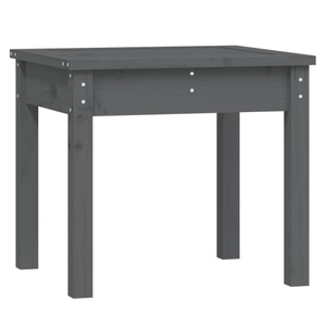 vidaXL, vidaXL Gartenbank Grau 50x44x45 cm Massivholz Kiefer