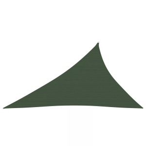 vidaXL, vidaXL Sonnensegel 160 g/m² Dunkelgrün 3x4x5 m HDPE, vidaXL Sonnensegel 160 g/m² Dunkelgrün 3x4x5 m HDPE