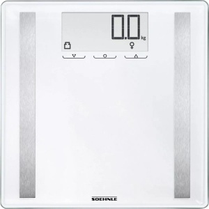 Soehnle, Soehnle 63858 PWD Shape Sense Control 200 - Personenwaage (Weiss), Soehnle Shape Control 200 Personenwaage Weiss
