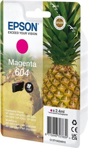 Epson, Epson Tintenpatrone, rot, 604, T10G34010, (130 Seiten), Epson E604 Druckerpatronen m - Epson No. 604, T10G340 für z.B. Epson Expression Home XP -2200, Epson Expression Home XP -2205