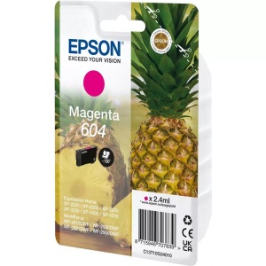 Epson, Epson Tintenpatrone, rot, 604, T10G34010, (130 Seiten), Epson E604 Druckerpatronen m - Epson No. 604, T10G340 für z.B. Epson Expression Home XP -2200, Epson Expression Home XP -2205