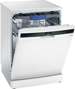 Siemens, SIEMENS SN23HW37VE - Geschirrspüler (Standgerät), Siemens iQ300, Freistehender Geschirrspüler, 60 cm, weiß, SN23HW37VE