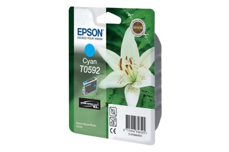 Epson, Original Tintenpatrone cyan Epson T059240, Epson Tintenpatrone, blau, C13T05924010