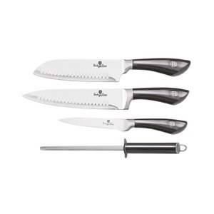 Berlinger Haus, Berlinger Haus - 4-teiliges Messerset - Dunkelgrau, Berlinger, Unsere Neuheiten, Berlinger Haus 4-teiliges Messerset Metallic Line Carbon Pro Edition, Produkte & Wohnen