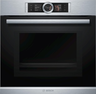 Bosch, Bosch Hmg636Rs1 - Einbaubackofen mit Mikrowelle (), Bosch Serie 8, Einbau-Backofen mit Mikrowellenfunktion, 60 x 60 cm, Edelstahl, HMG636RS1
