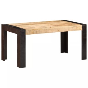 vidaXL, vidaXL Esstisch 160x80x76 cm Massivholz Mango, vidaXL Esstisch 160x80x76 cm Massivholz Mango