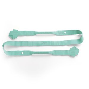 Yeaz, Feel Pro Yoga-band + Öse - Beach Glass Unisex Grün ONE SIZE, YEAZ - FEEL PRO Yoga-Band inkl. Öse, One Size, Grün