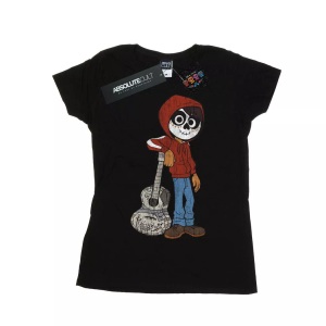 Disney, Coco Miguel With Guitar Tshirt Damen Schwarz S
