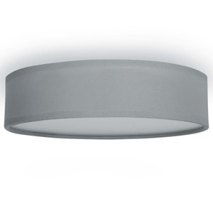 Smartwares®, Graue Textil-Deckenleuchte Ceiling Dream 40 cm, Deckenleuchte Ceiling Dream, Ø 40 cm, Textil, grau