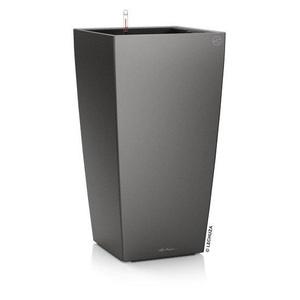 Lechuza, Lechuza - 2er-Set Blumenkästen mit Integriertem Bewässerungssystem Cubico Premium 30 - Anthrazit, Lechuza Pflanzentopf Cubico Premium 30 Dunkelgrau