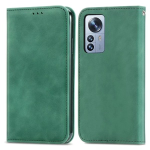 Cover-Discount, Xiaomi 12 Pro - Stand Flip Case Hülle, Cover-Discount - Xiaomi 12 Pro Stand Flip Case Hülle, Weiss Bunt