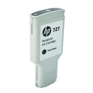 Hp, HP Tintenpatrone 727 Original Schwarz F9J79A, Tinte photoschwarz Nr. 727 (F9J79A)