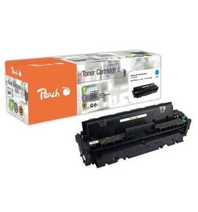Peach, Peach Tonermodul cyan kompatibel zu HP 410A, CF411A, Peach HP 410 AC Toner cy ersetzt HP No. 410A C, CF411A für z.B. HP Color LaserJet Pro MFP M 477 fnw, HP Color LaserJet Pro MFP M 477 fdw