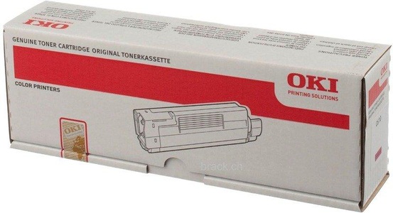 OKI, Original Tonerpatrone magenta OKI 44315306, Oki Toner, rot, 44315306, (6'000 Seiten)