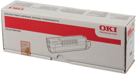 OKI, Original Tonerpatrone magenta OKI 44315306, Oki Toner, rot, 44315306, (6'000 Seiten)