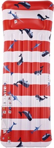 SWIM ESSENTIALS, Luftmatratze Red White Whale Rot, Swim Essentials - Luftmatratze Red White Whale, 80cm, Multicolor