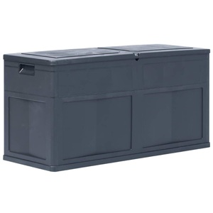 Diverse Hardware, Garten-Aufbewahrungsbox 320 L Schwarz, vidaXL Garten-Aufbewahrungsbox 320 L Schwarz