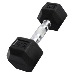 Gladiatorfit, Sechseckige Hantel Aus Gummi | Mehrere Gewichtemehrere Gewichte Unisex 4kg, 