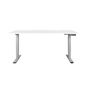 Contini, Contini höhenverstellbarer Bürotisch RAL 7045 1.8x0.8m weiss, Contini höhenverstellbarer Bürotisch RAL 7045 1.8x0.8m weiss
