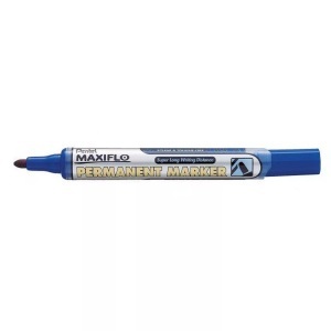 Pentel, PENTEL Marker Maxiflo 4,5mm NLF50-CO blau, Pentel Maxiflo, 4,5mm, blau, Pemanent Marker, NLF50-CO