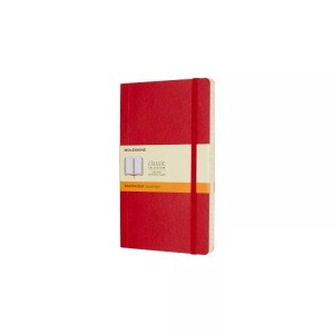 undefined, Moleskine Notizbuch Large/A5, Liniert, Soft Cover, Scharlachrot, Moleskine Notizbuch, L/A5, Liniert, SoftCover, Scharlach, 854634
