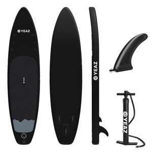 Yeaz, Nelio - Exotrace - Sup Board - Eclipse Black Unisex Schwarz ONE SIZE, YEAZ - NELIO EXOTRACE SUP Board, One Size, Schwarz