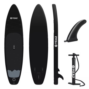 Yeaz, Nelio - Exotrace - Sup Board - Eclipse Black Unisex Schwarz ONE SIZE, YEAZ - NELIO EXOTRACE SUP Board, One Size, Schwarz