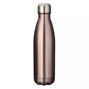 eStore, Isolierte Wasserflasche aus Edelstahl - Rosé/Gold Isolierte Wasserflasche aus Edelstahl - Rosé/Gold, eStore - Isolierte Wasserflasche aus Edelstahl Rosé/Gold, One Size