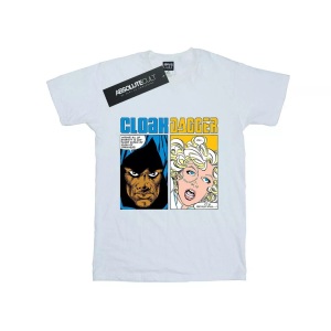 Marvel, Cloak And Dagger Comic Panels Tshirt Herren Weiss XL, MARVEL - TShirt, für Herren, Weiss, Größe XL