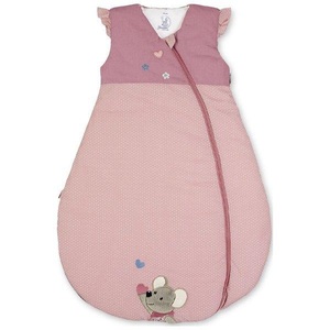Sterntaler, Sterntaler Funktions-Schlafsack MAUS MABEL gepunktet in rosa in Gr. 110, Funktions-Schlafsack MAUS MABEL gepunktet in rosa