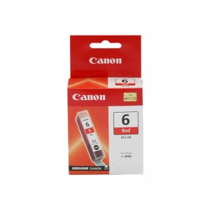 Canon, Original Tintenpatrone rot Canon BCI-6R, Canon Tintenpatrone, rot, BCI6R, 8891A002, (280 Seiten, (13ml)