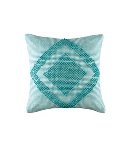 KAS, Kas - Kissenbezug Jelani - 50 x 50 cm - Seegrün, Kas Zierkissenbezug Jelani
