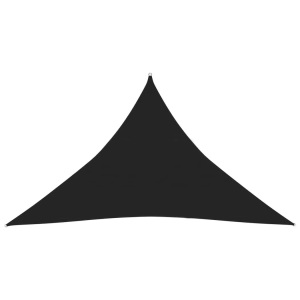 vidaXL, vidaXL Sonnensegel 160 g/m² Schwarz 3,5x3,5x4,9 m HDPE, vidaXL Sonnensegel 160 g/m² Schwarz 3,5x3,5x4,9 m HDPE