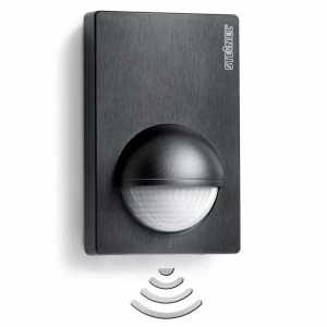 Steinel, STEINEL IS 180-2 Bewegungsmelder schwarz, Steinel Infrarotsensor IS 180-2 Bewegungsmelder