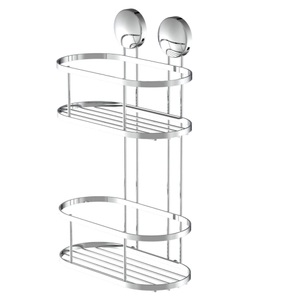 Eisl, EISL Eck-Duschregal 22x11x36,5 cm Verchromt, 