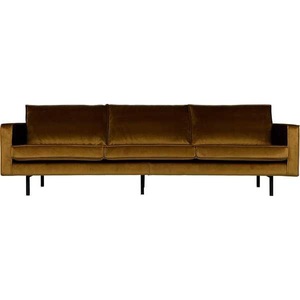 mutoni casual, Sofa Rodeo 3 Sitzer Velvet Honiggelb