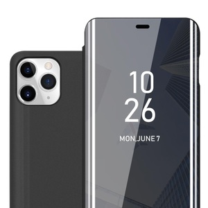 Cadorabo, Hülle für Apple iPhone 11 PRO Spiegel Standfunktion 360 Grad Schutz, Cadorabo - Hülle für Apple iPhone 11 PRO Spiegel Standfunktion 360 Grad Schutz, Schwarz