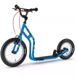 undefined, Wzoom Emoji Trottinett blau, Yedoo - mit Lufträder Wzoom Emoji, One Size, Multicolor