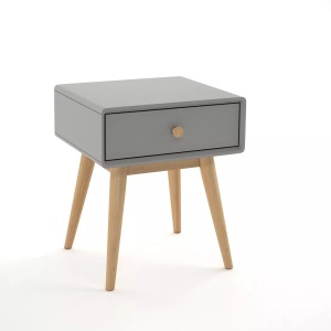 LA REDOUTE INTERIEURS, Nachttisch Jimi Nachttisch Jimi, La Redoute Intérieurs - Nachttisch Jimi, One Size, Grau