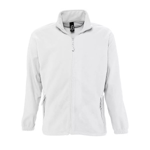 SOL's, Outdoor Fleece Jacke North Herren Weiss XS, SOLS - Outdoor Fleece Jacke North, für Herren, Weiss, Größe XS