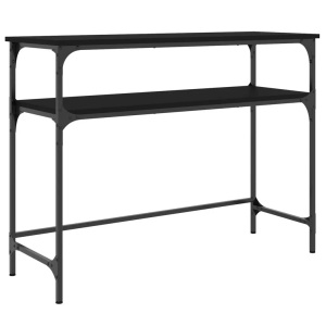 vidaXL, vidaXL Konsolentisch Schwarz 100x35,5x75 cm Holzwerkstoff, vidaXL Konsolentisch Schwarz 100x35,5x75 cm Holzwerkstoff