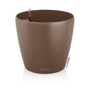 Lechuza, Lechuza - 4er-Set Blumenkästen mit Integriertem Bewässerungssystem Classico Color 21 - Dunkelbeige, Lechuza Pflanzentopf CLASSICO Color 21 Braun