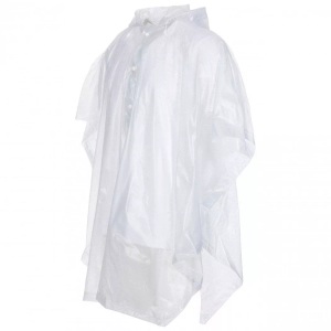 Trespass, Festival Packaway Regenponcho Herren Weiss ONE SIZE, Trespass - Festival Packaway Regenponcho, für Herren, Weiss, One Size